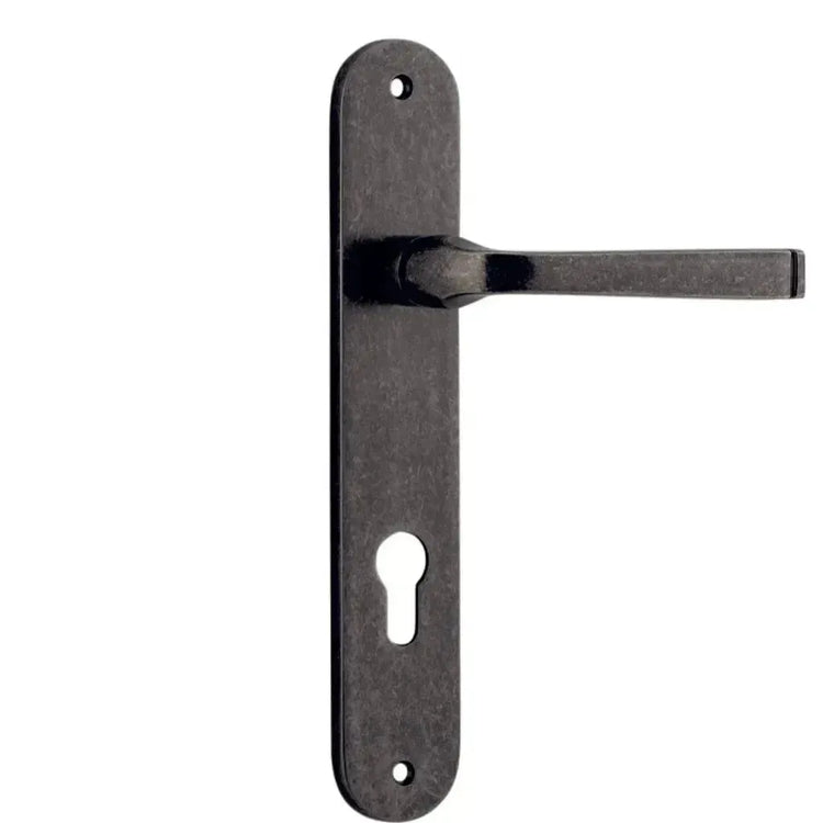 DOOR HANDLES - DISTRESSED NICKEL