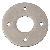 Iver Door Handles & Knobs Adaptor Plate Pair Round Rose Distressed Nickel