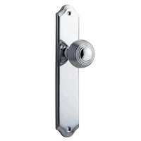 Iver Door Knob Guildford Shouldered Latch Pair Polished Chrome