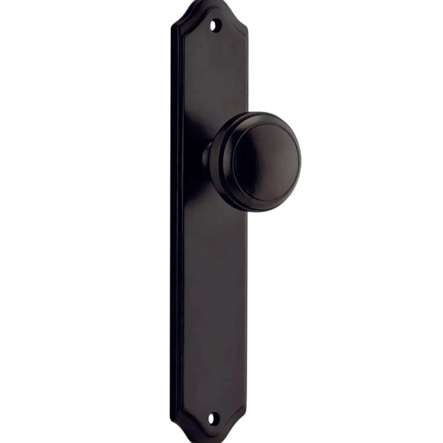 Iver Door Knob Paddington Shouldered Latch Pair Signature Brass