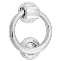 Iver Door Knocker Ring Polished Chrome