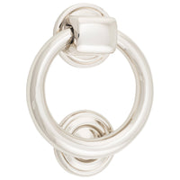 Iver Door Knocker Ring Polished Nickel
