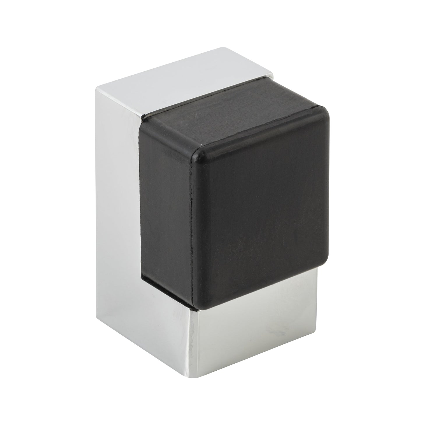Iver Door Stop Square Polished Chrome H50xW32xD35mm
