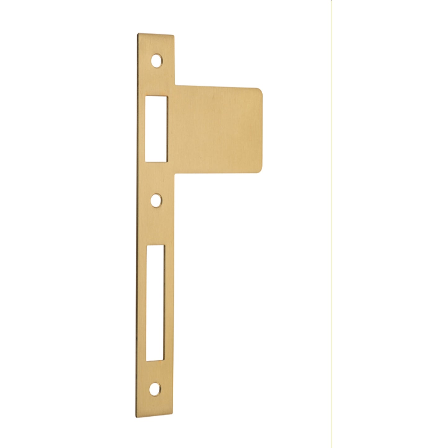 Iver Extended Striker Brushed Brass W85mm