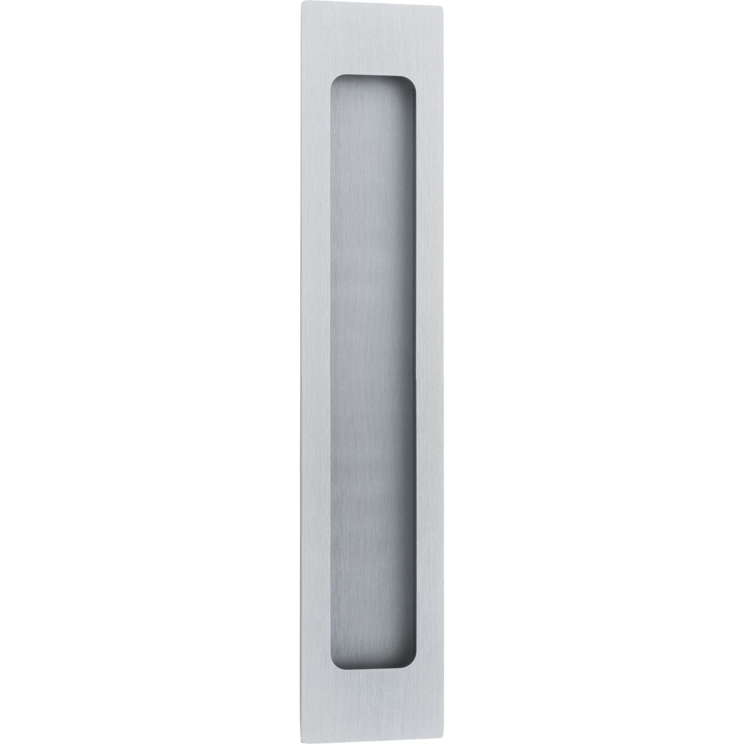 Iver Flush Pull Rectangular Brushed Chrome H225xW45xP2.5mm