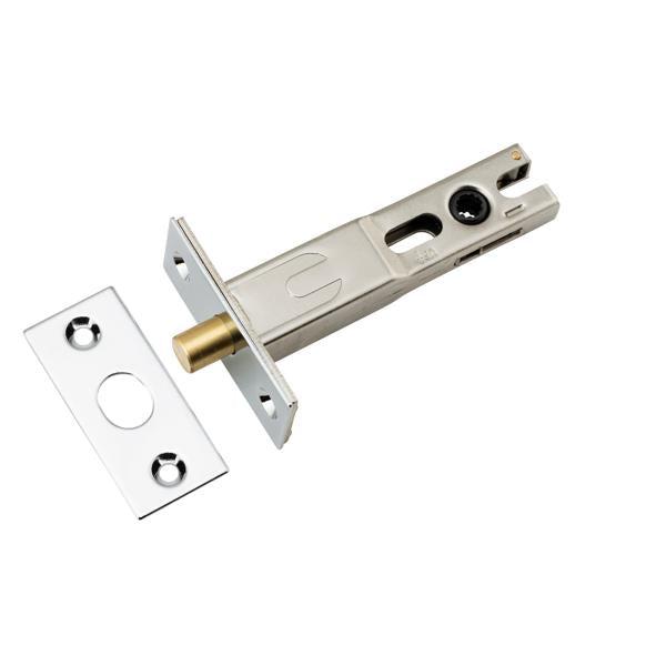 Iver Privacy Bolt Round Bolt Polished Chrome Backset 70mm