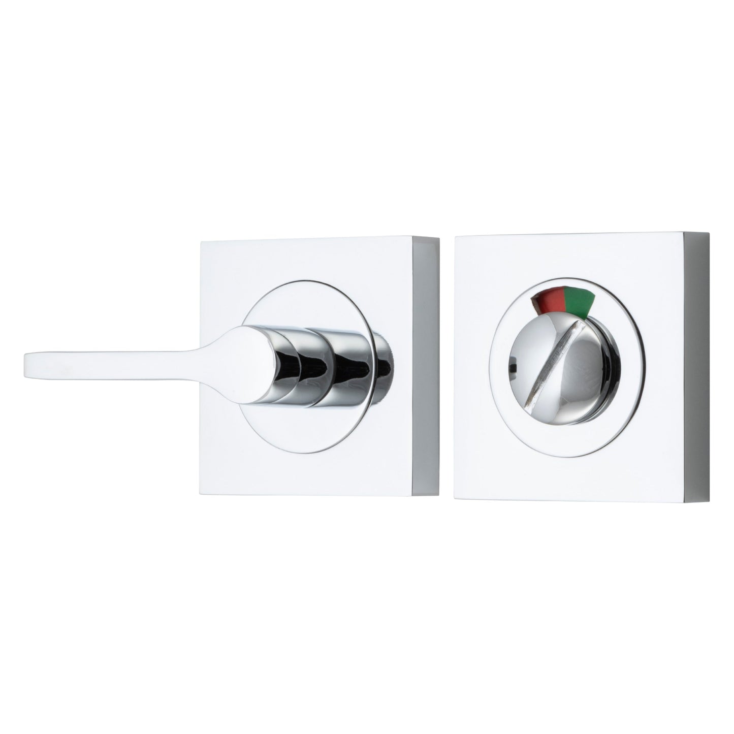 Iver Privacy Turn Accessibility With Indicator Square Polished Chrome