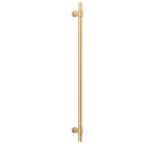 Iver Pull Handle Helsinki Brushed Brass CTC600mm