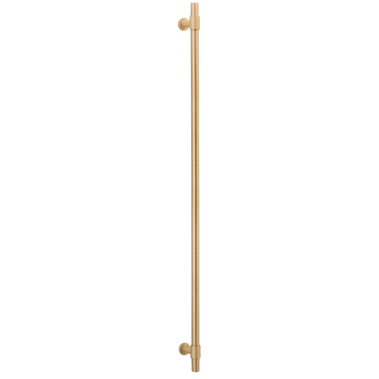 Iver Pull Handle Helsinki Brushed Brass CTC900mm