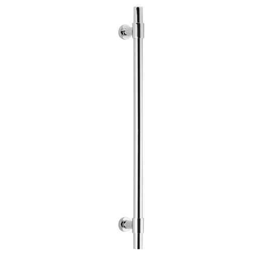 Iver Pull Handle Helsinki Polished Chrome CTC450mm