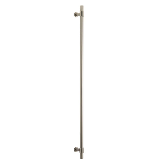 Iver Pull Handle Helsinki Satin Nickel CTC900mm