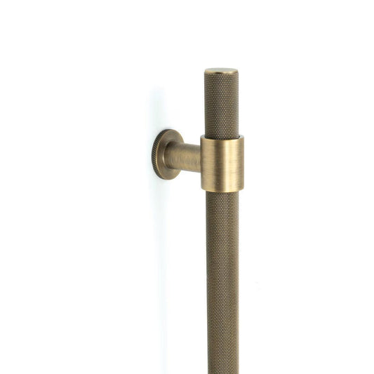 Momo Belgravia 416mm Door Pull Handle Dark Brushed Brass