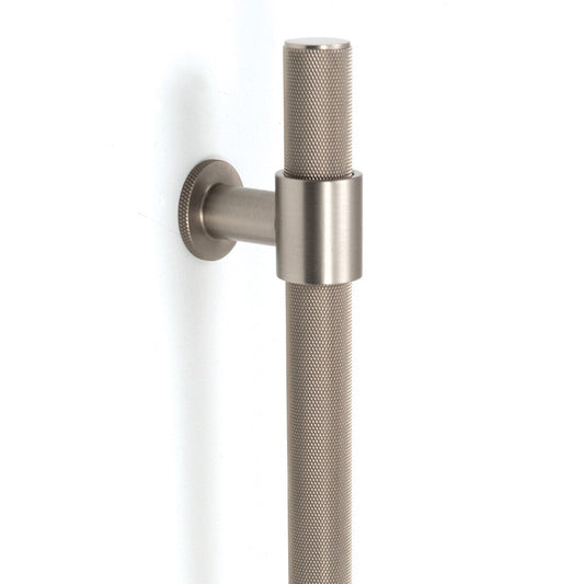 Momo Belgravia Entry Door Pull Handle Dull Brushed Nickel