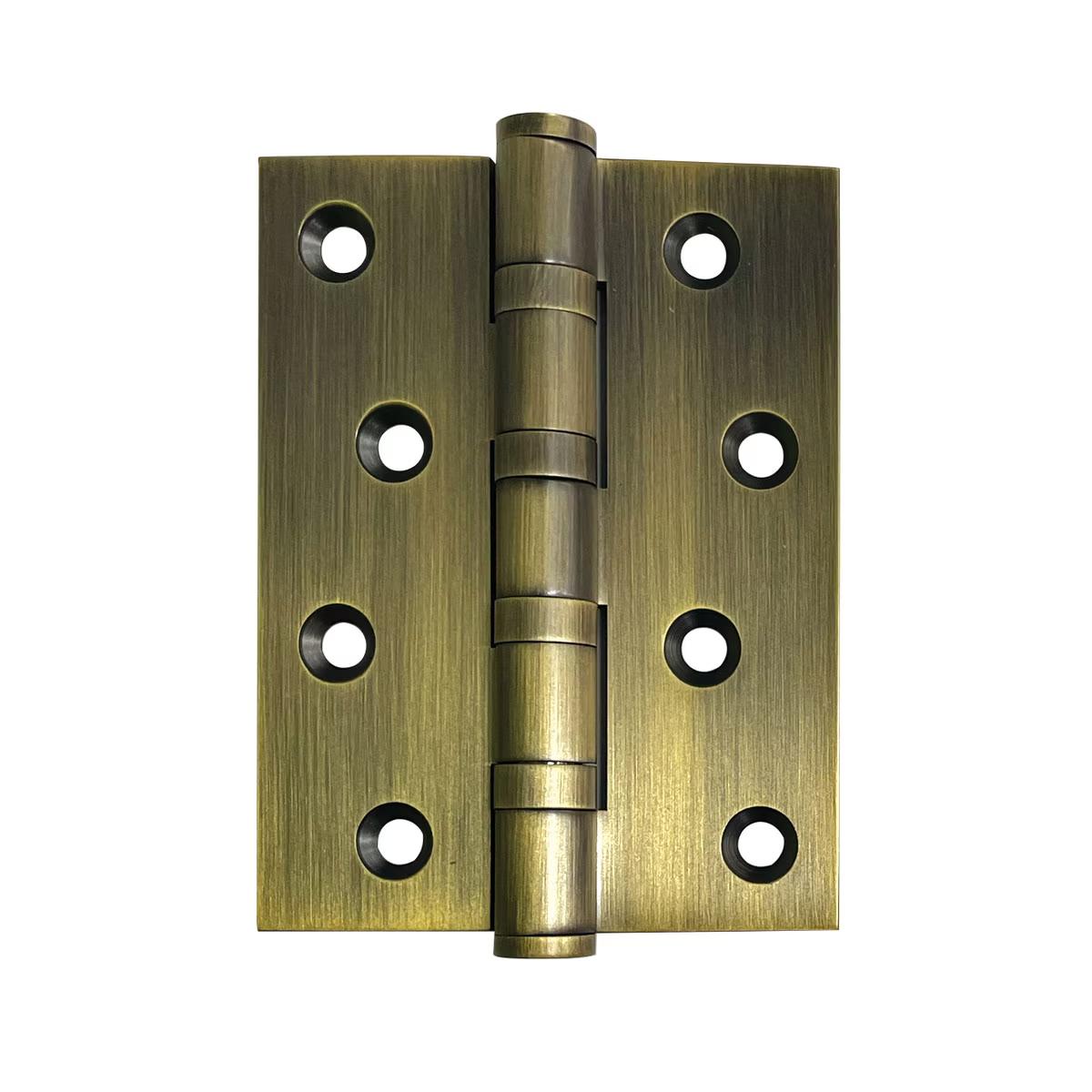 Momo Hinge 100mm X 76mm Dark Brushed Brass