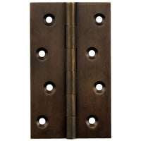 SDG Hinge Fixed Pin Antique Brass W60mm
