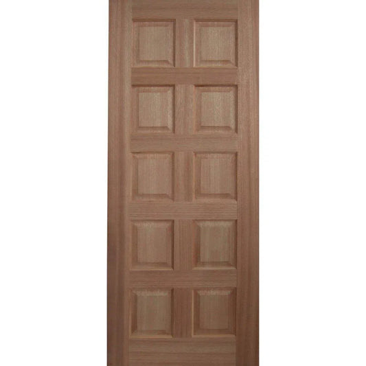 Solid Exterior 10 Panel Door