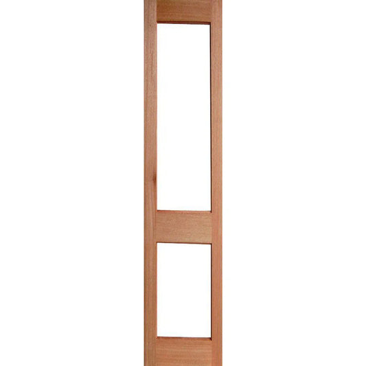 Solid Exterior 2 Glass Panel French Door Sidelight