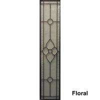 Solid Exterior Cricket Bat And Heavy Moulding Glass Panel Door