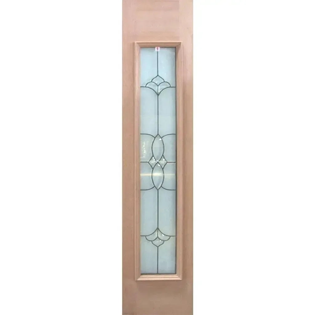 Solid Exterior Triple Glazed Leadlight Side With Heavy Moulding