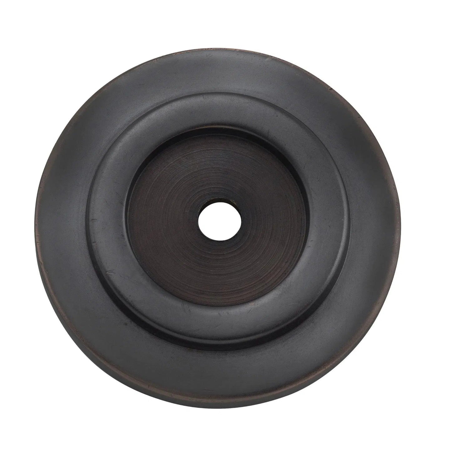 Tradco Backplate For Domed Cupboard Knob Antique Copper D38mm