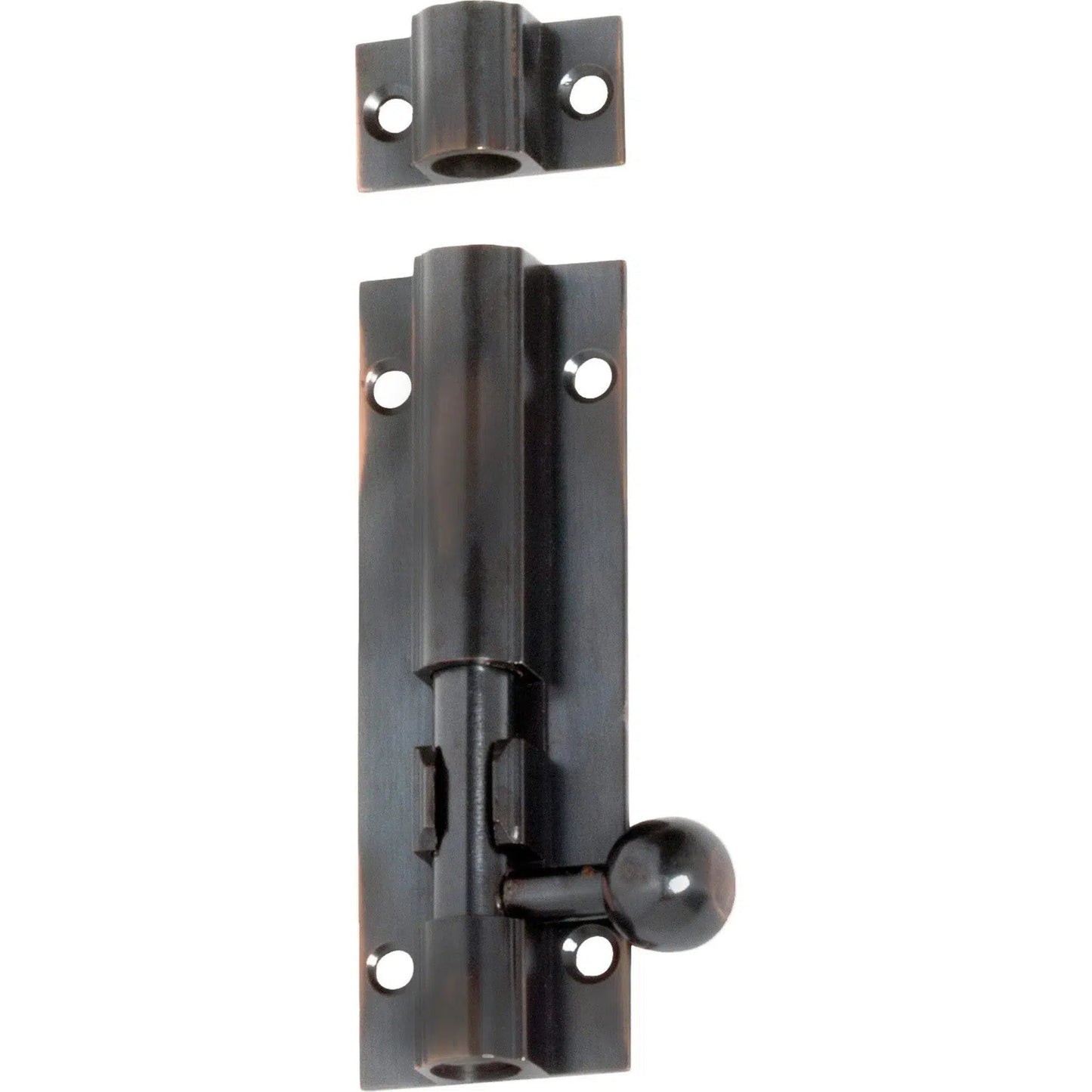 Tradco Barrel Bolt Antique Copper L75mm