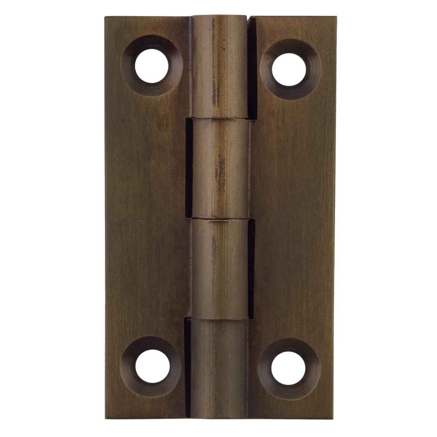 Tradco Cabinet Hinge Fixed Pin Antique Brass H38xW22mm