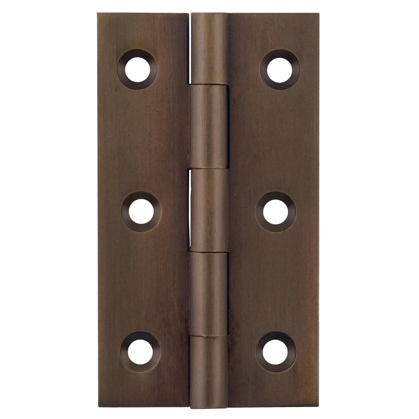 Tradco Cabinet Hinge Fixed Pin Antique Brass H63xW35mm