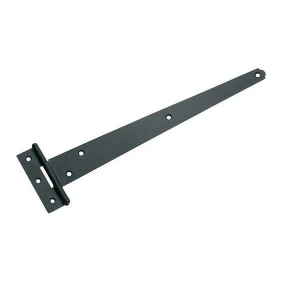 Tradco Cabinet Hinge Iron Strap Matt Black H93xL300xW28mm