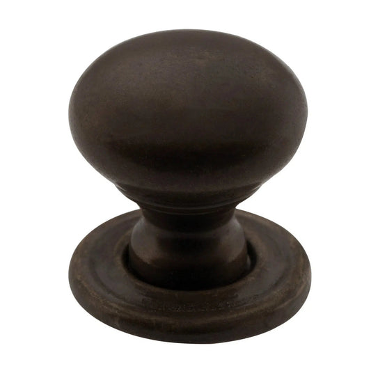 Tradco Cupboard Knob Sheet Brass Antique Brass D19xP19mm