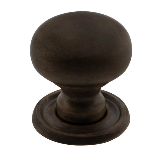 Tradco Cupboard Knob Sheet Brass Antique Brass D25xP27mm