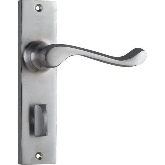 Tradco Door Handle Fremantle Privacy Pair Satin Chrome