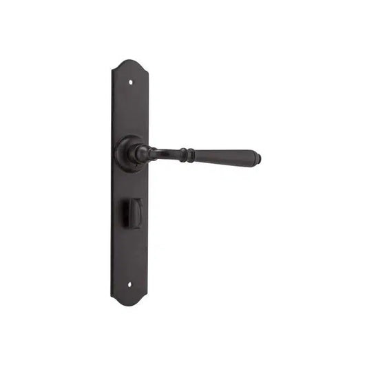 Tradco Door Handle Reims Privacy Pair Matt Black