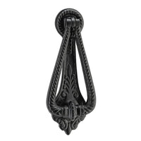 Tradco Door Knocker Edwardian Matt Black