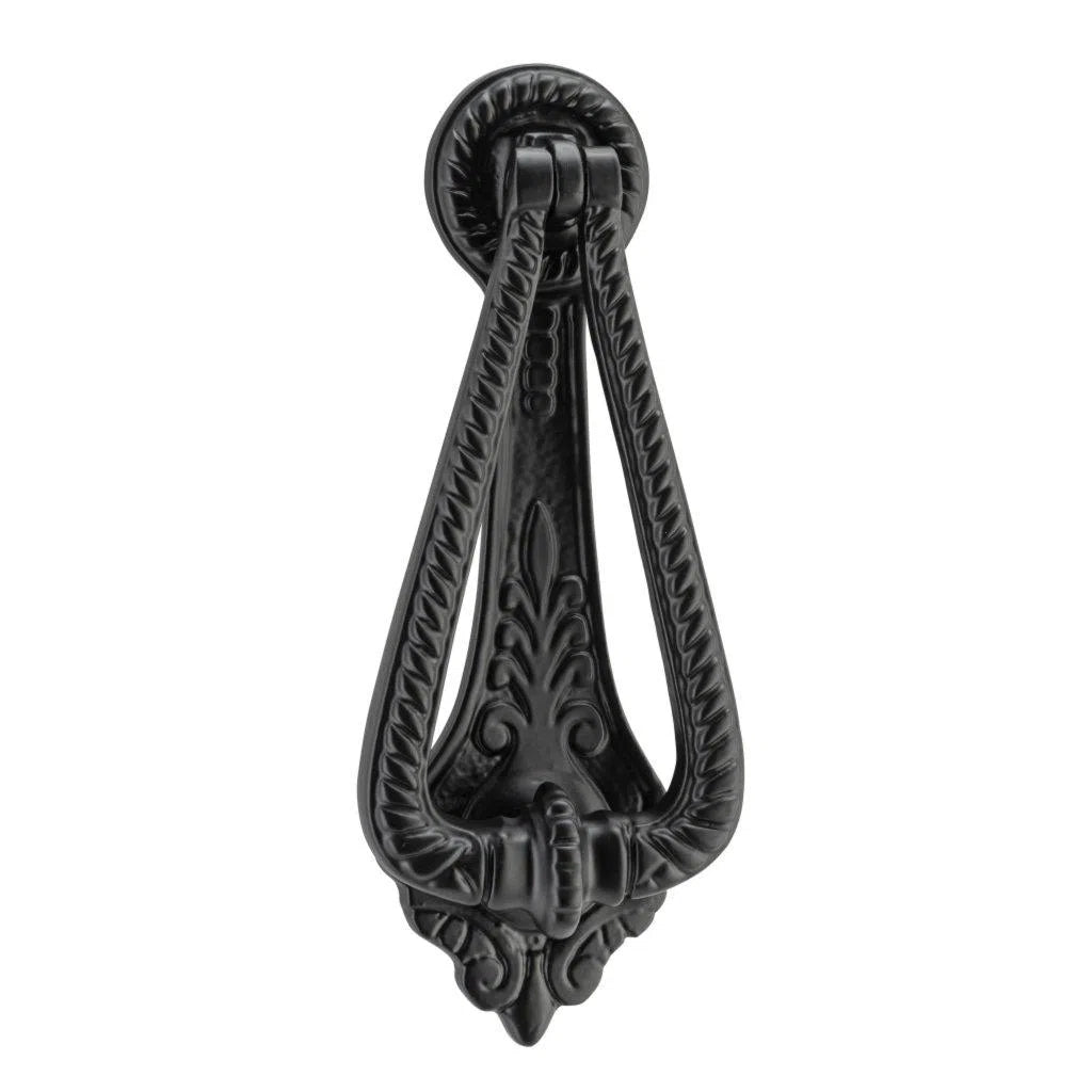 Tradco Door Knocker Edwardian Matt Black