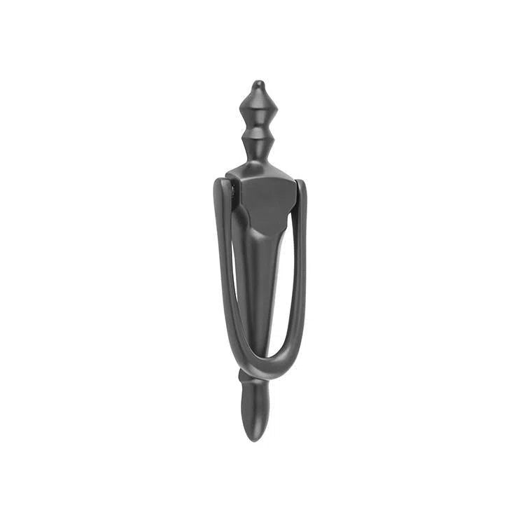 Tradco Door Knocker Victorian Matt Black