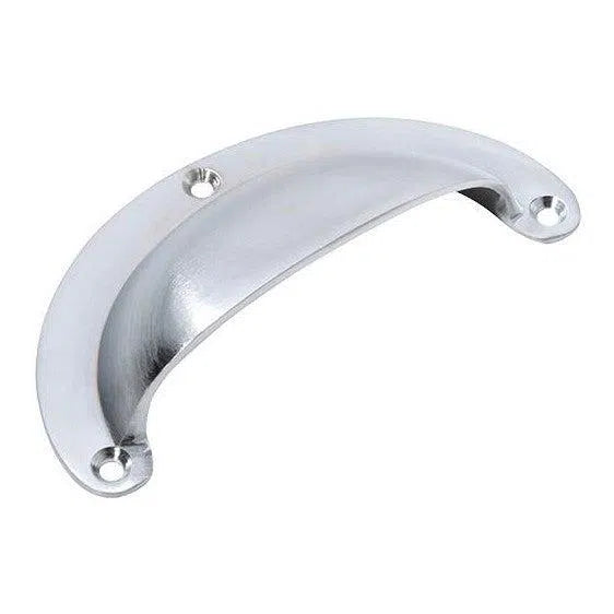 Tradco Drawer Pull Classic Large Satin Chrome L100xH40mm