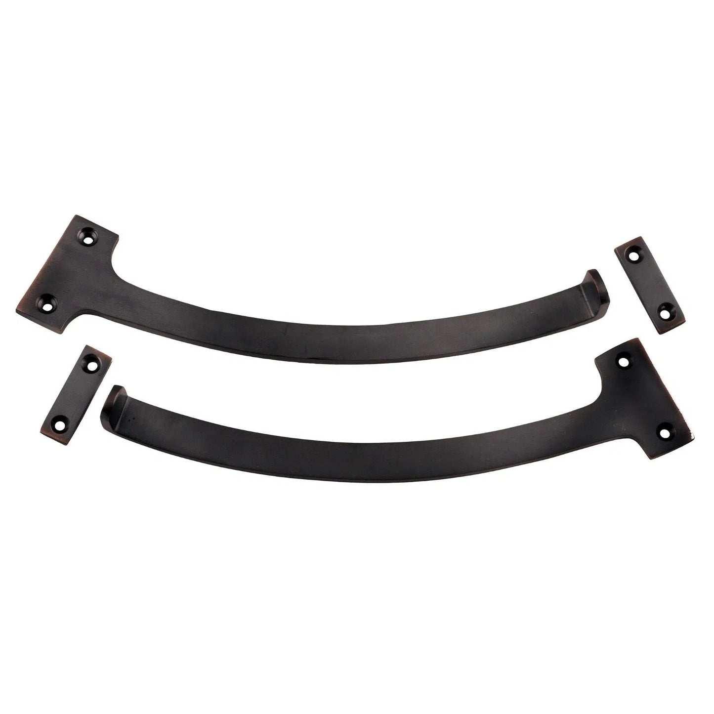 Tradco Fanlight Stop Pair Antique Copper