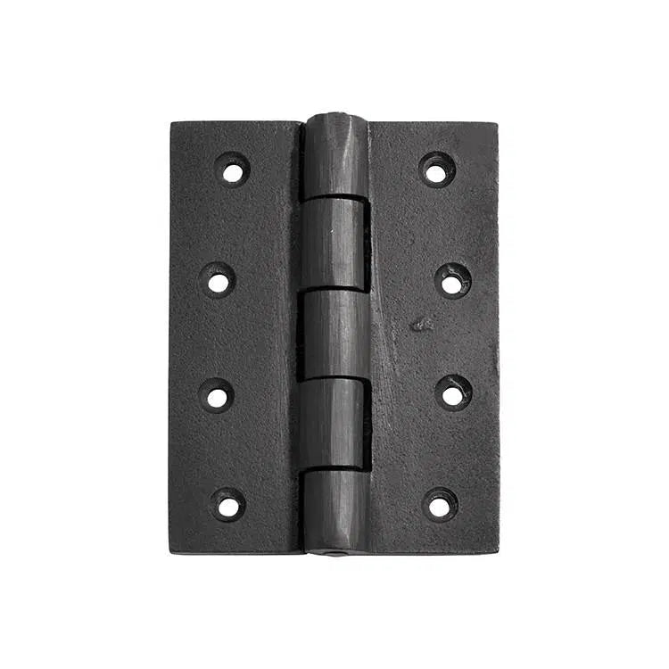 Tradco Hinge Fixed Pin Cast Iron Matt Black W75mm