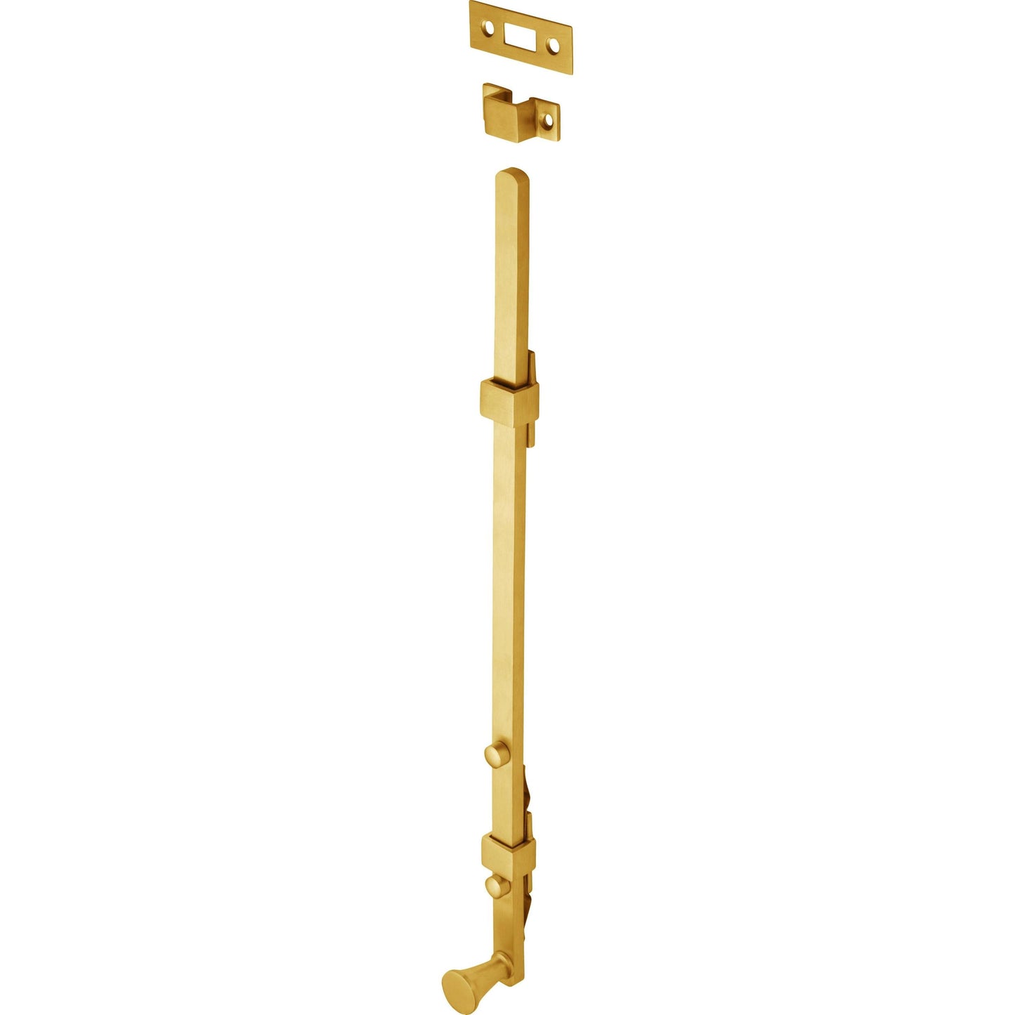 Tradco Panic Bolt Satin Brass L450mm