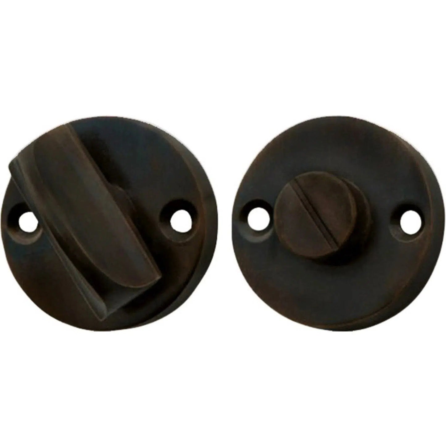 Tradco Privacy Turn Round Antique Brass D35mm