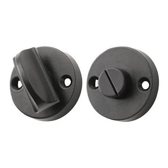 Tradco Privacy Turn Round Matt Black D35mm