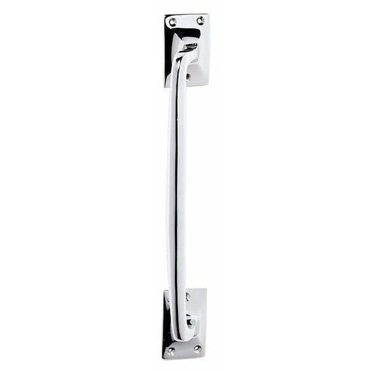 Tradco Pull Handle Classic Offset Chrome Plated H305xW42xP60mm