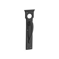 Tradco Pull Handle Cylinder Hole Matt Black H255xW70xP57mm