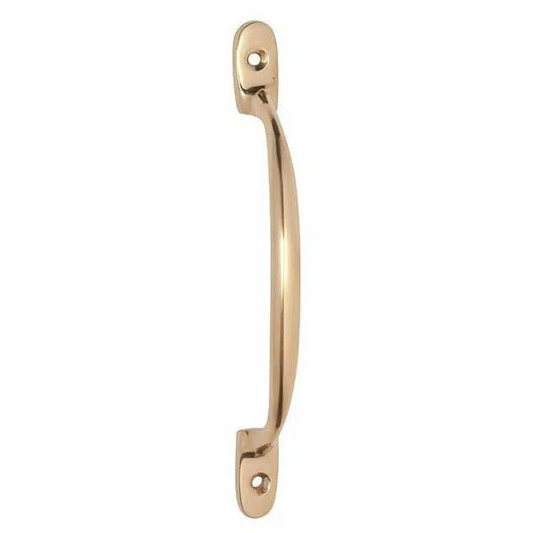 Tradco Pull Handle Standard Polished Brass L150xP28mm
