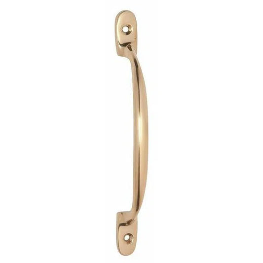 Tradco Pull Handle Standard Polished Brass L150xP28mm