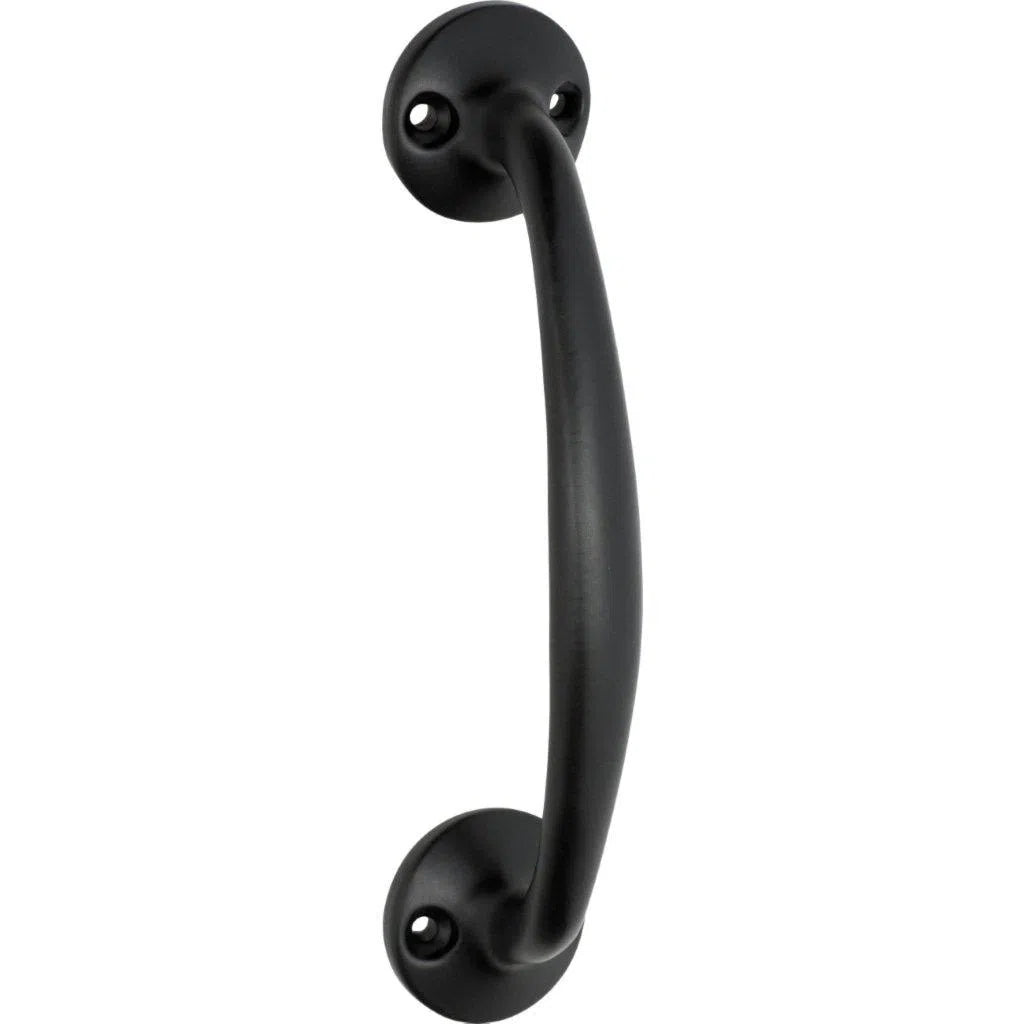 Tradco Pull Handle Telephone Matt Black L150xP43mm
