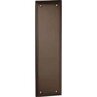 Tradco Push Plate Milton Antique Brass