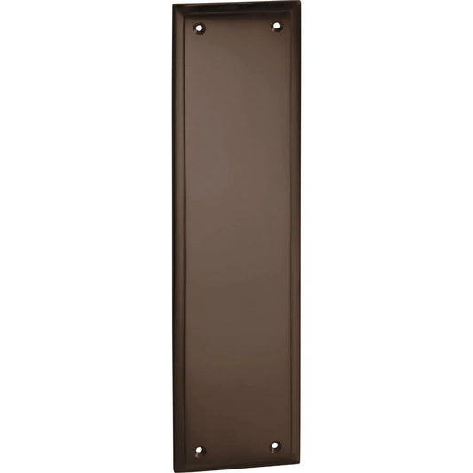 Tradco Push Plate Milton Antique Brass