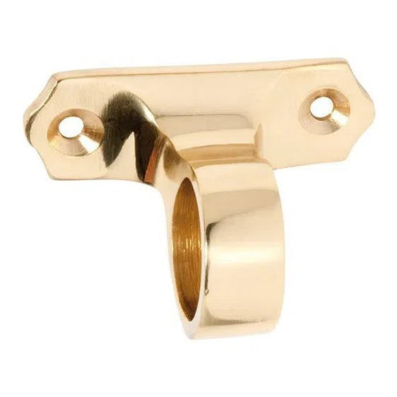 Tradco Sash Eye Offset Polished Brass