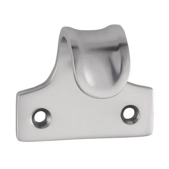Tradco Sash Lift Dished Satin Nickel